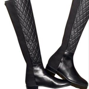 Stuart Weitzman 50/50 Over the Knee Stretch Quilted Boots - Never Worn Sz 5.5